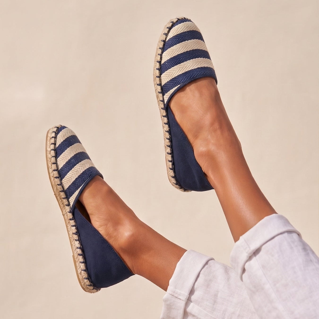 Cruz Sailor Stripe Slip-On Espadrilles