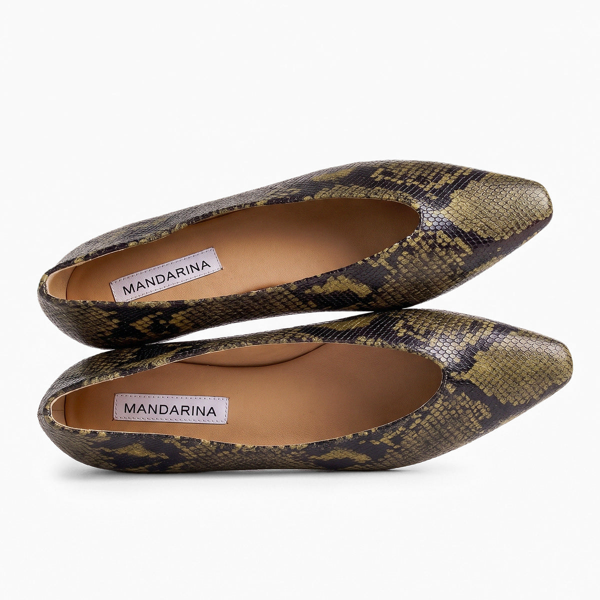 Milano Snake Patterned Pumps