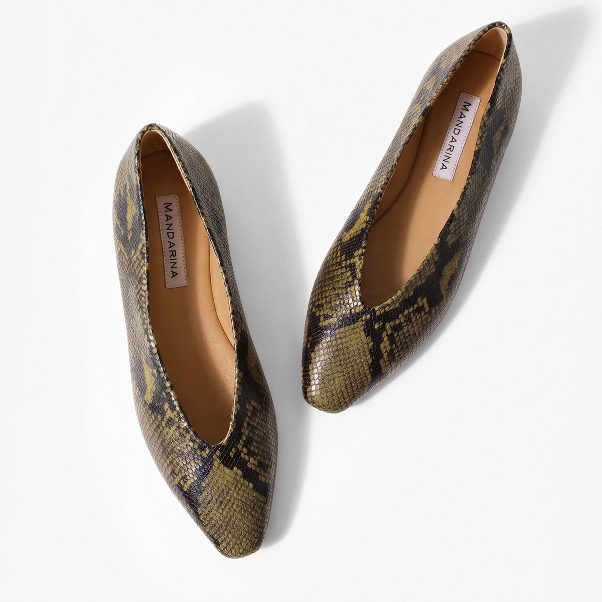 Milano Snake Patterned Pumps