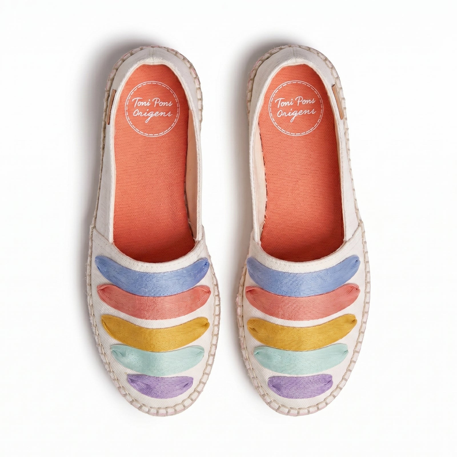 Sorbet Ribbon Stripe Espadrilles