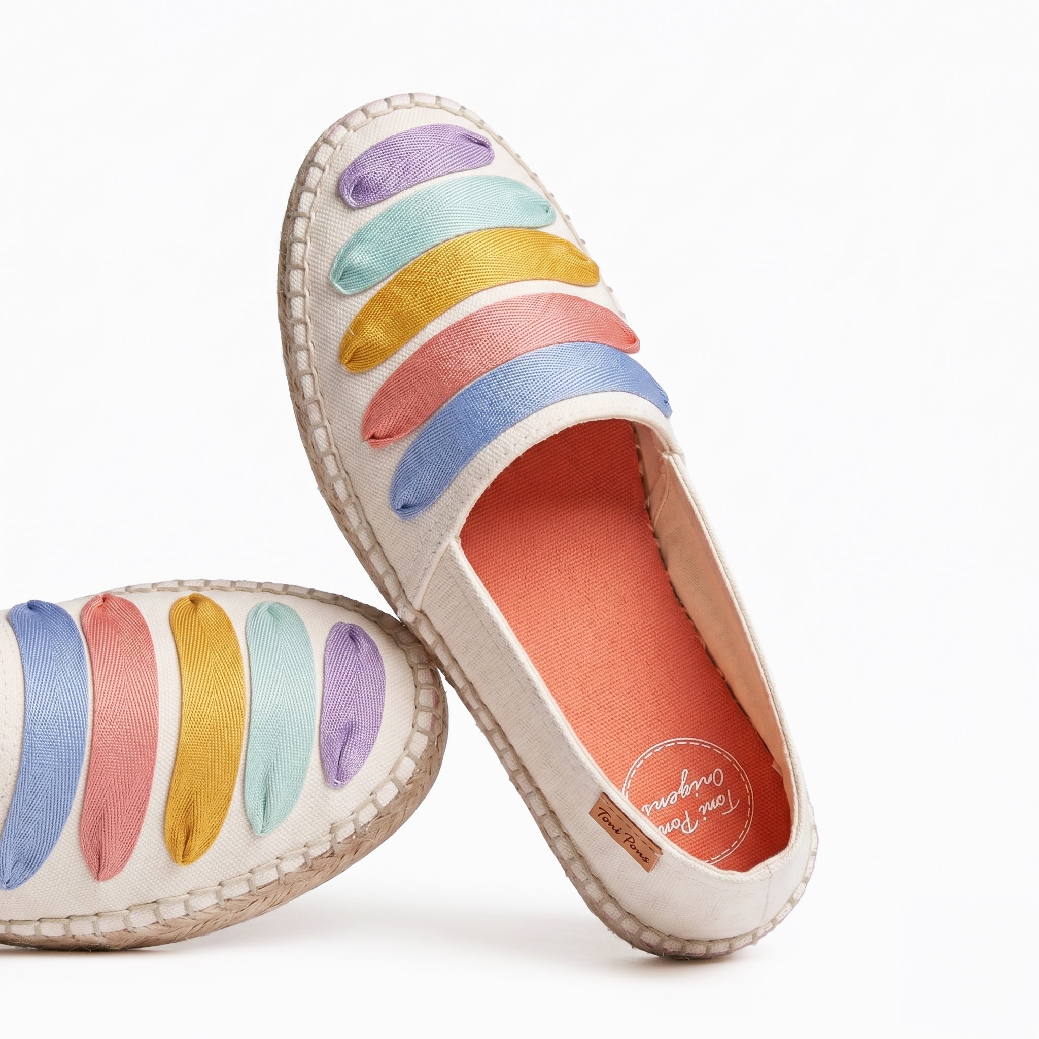 Sorbet Ribbon Stripe Espadrilles