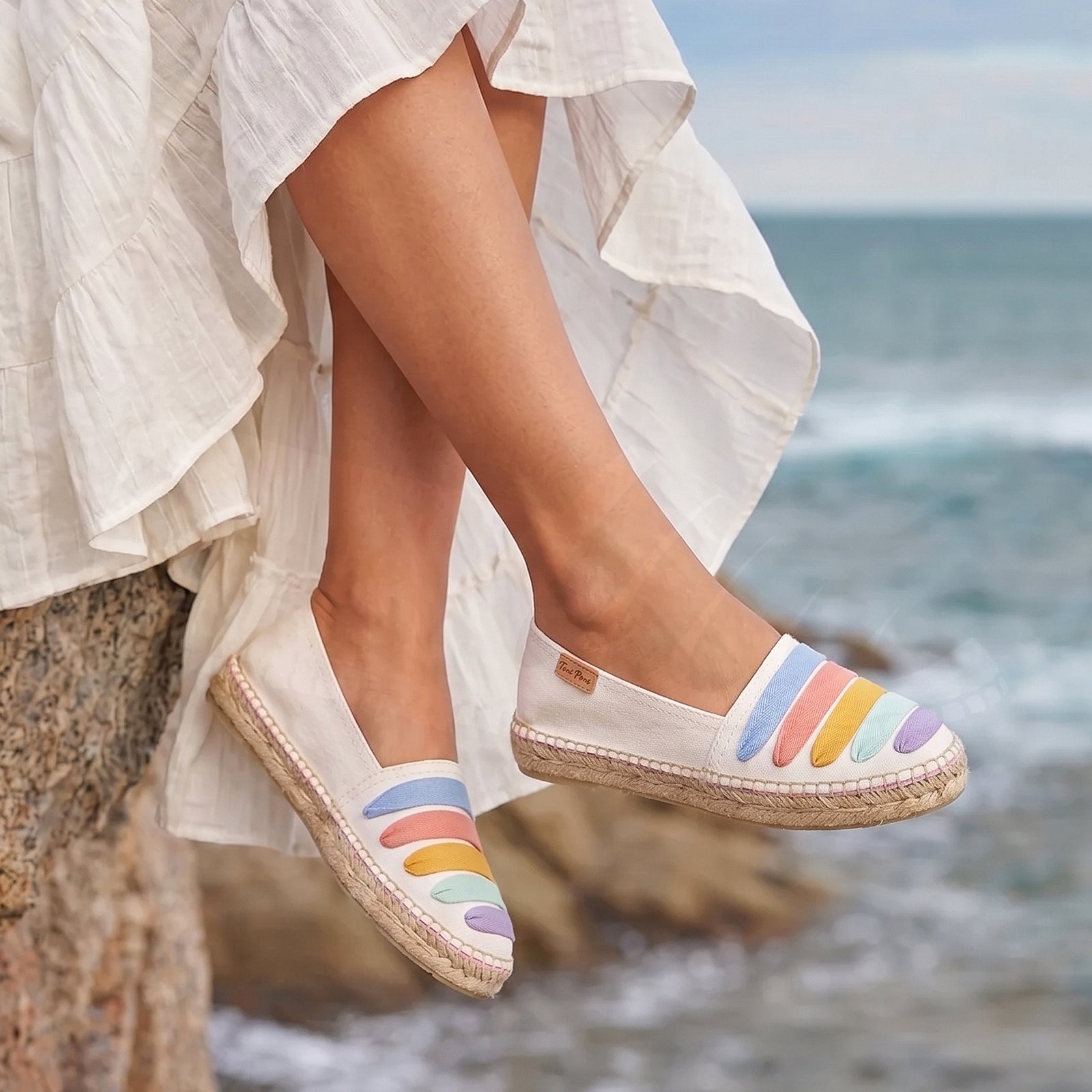 Sorbet Ribbon Stripe Espadrilles