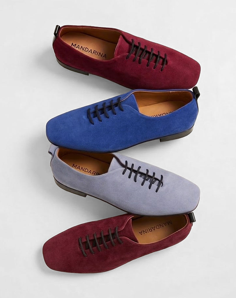 Fun Lace-Up Jazz Shoes / Marine