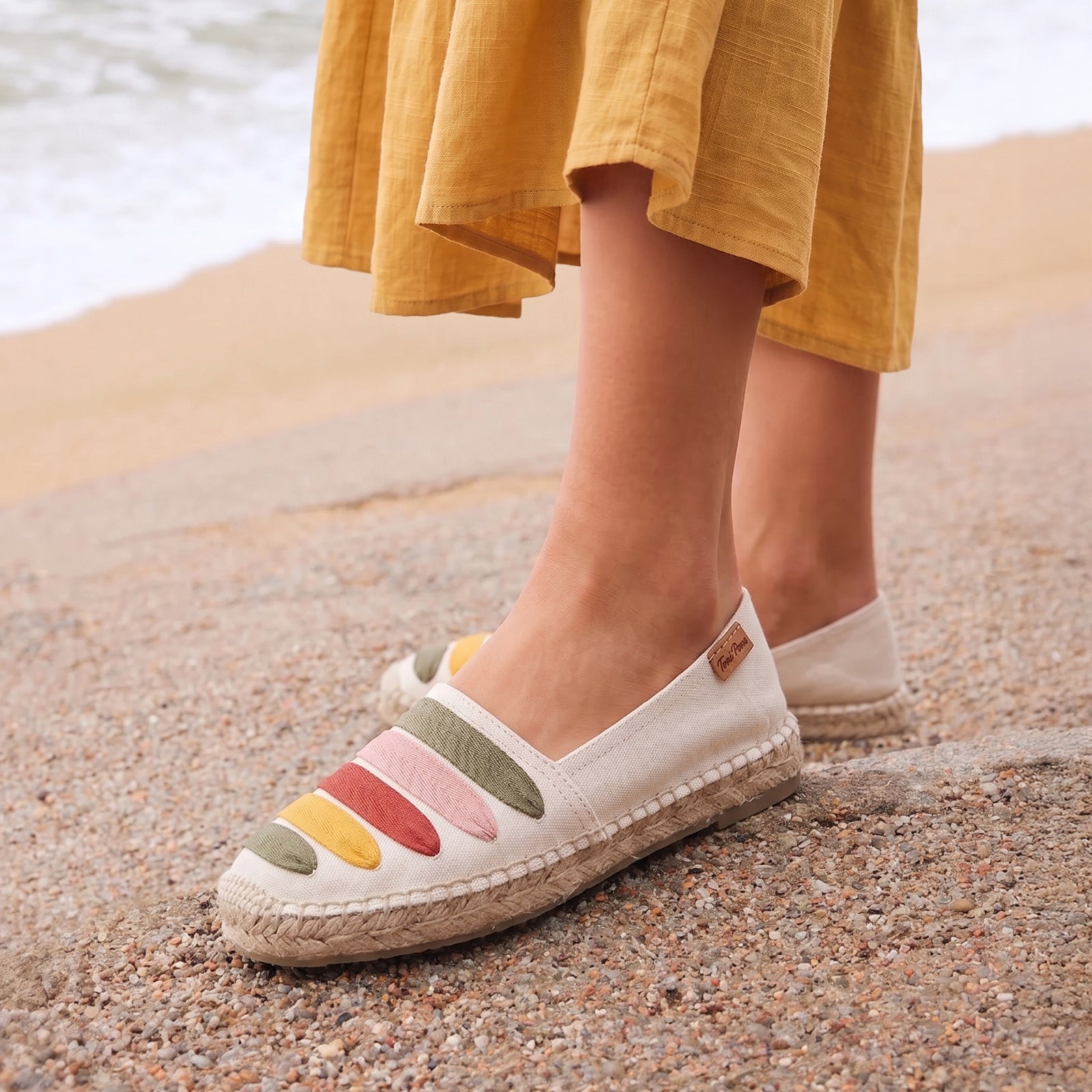 Tropicana Ribbon Stripe Espadrilles