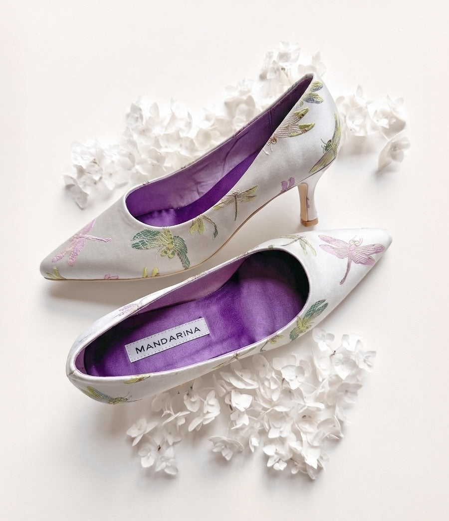 Classic Wedding Court Shoe