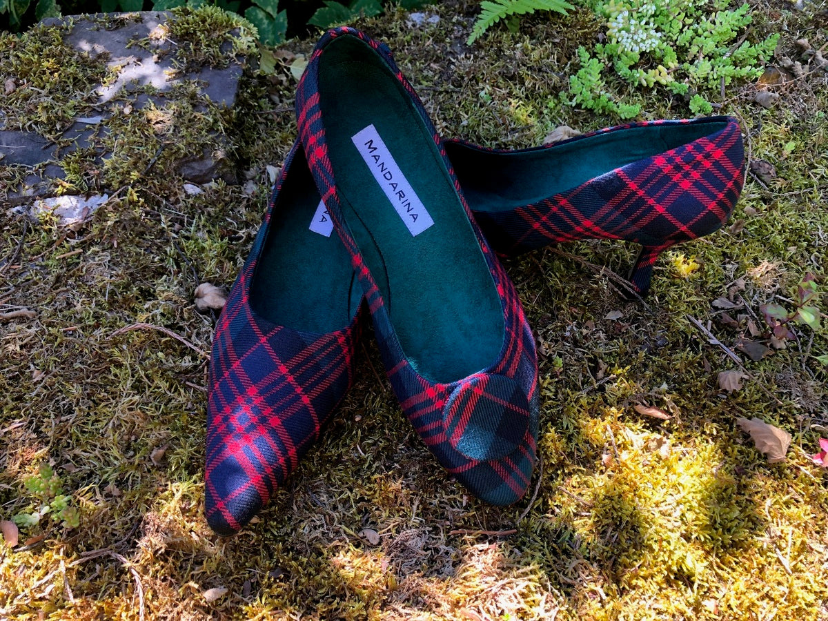Custom Tartan Shoes