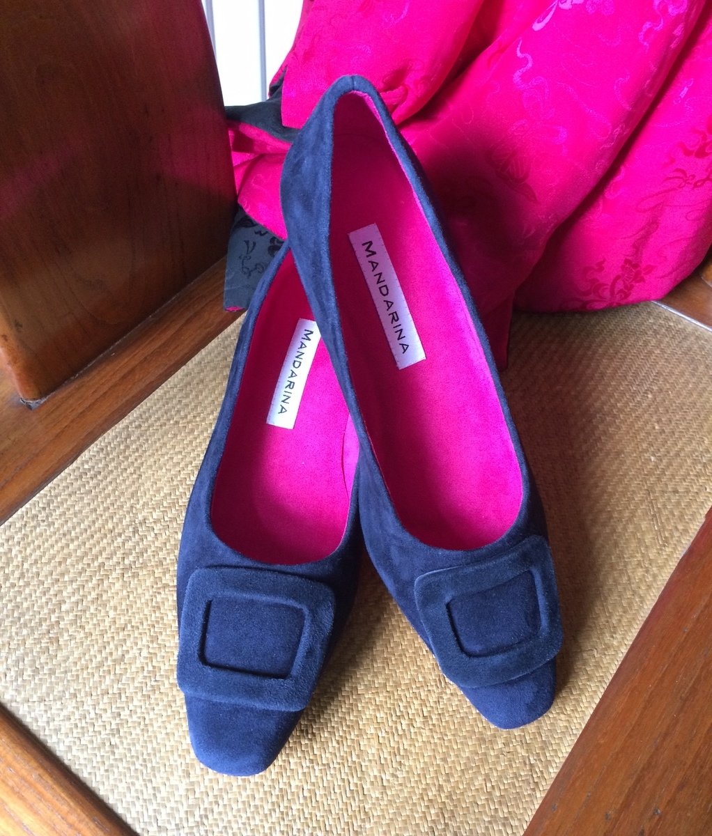 Annabelle Court Shoes / Navy