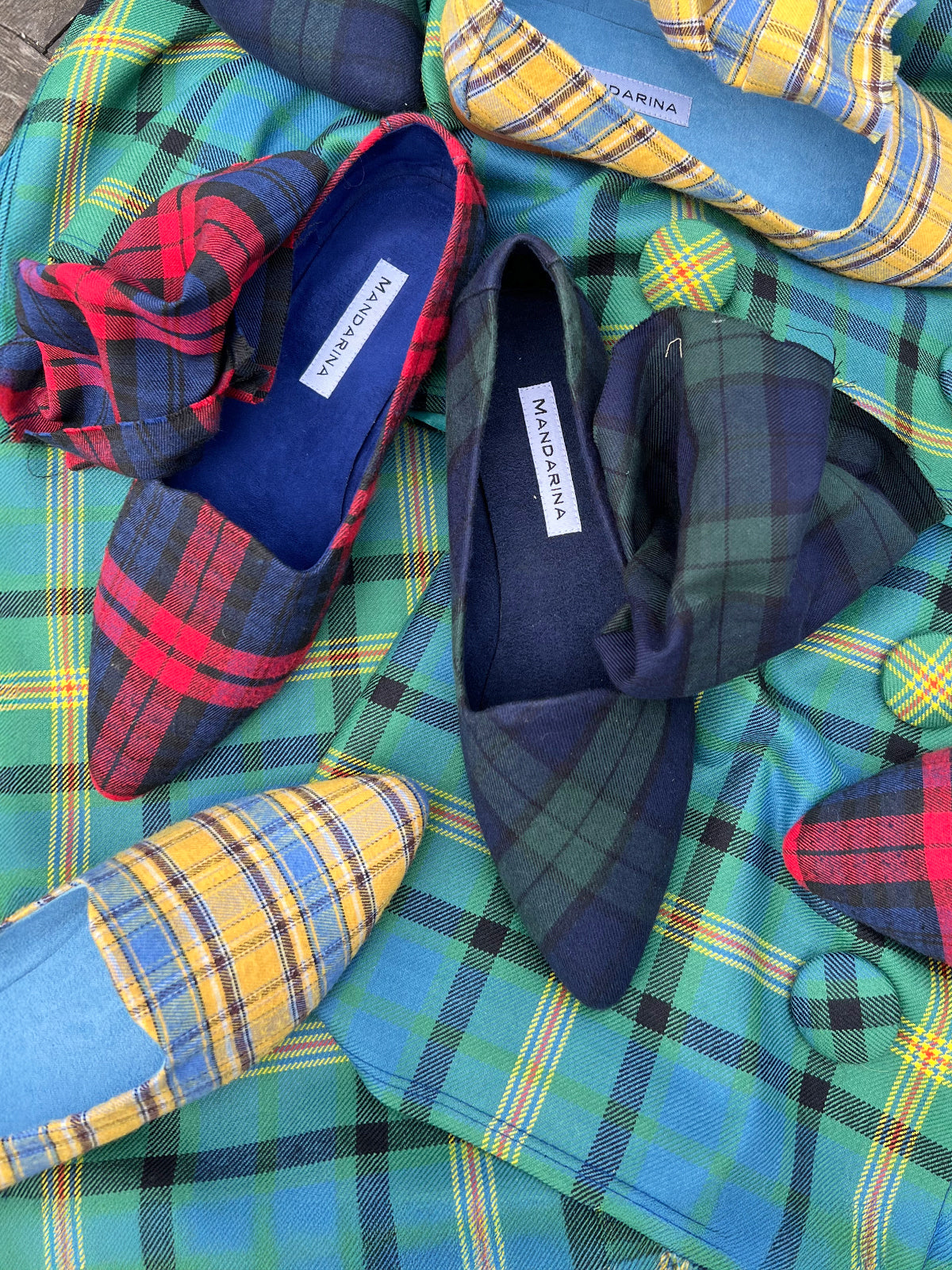 Custom Tartan Shoes