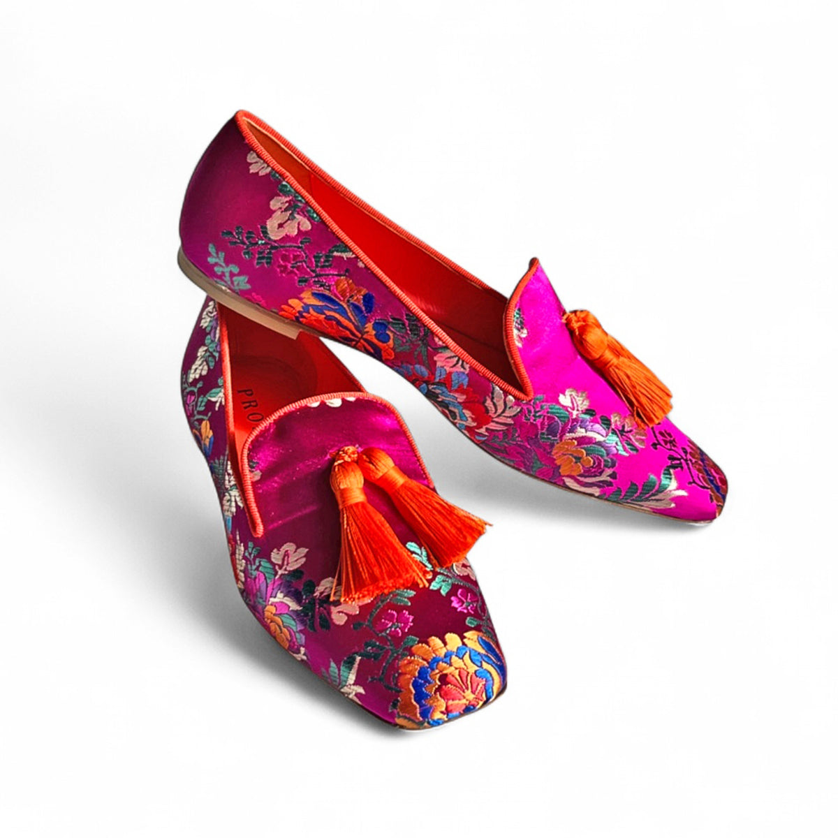 Versailles Loafers - Cerise