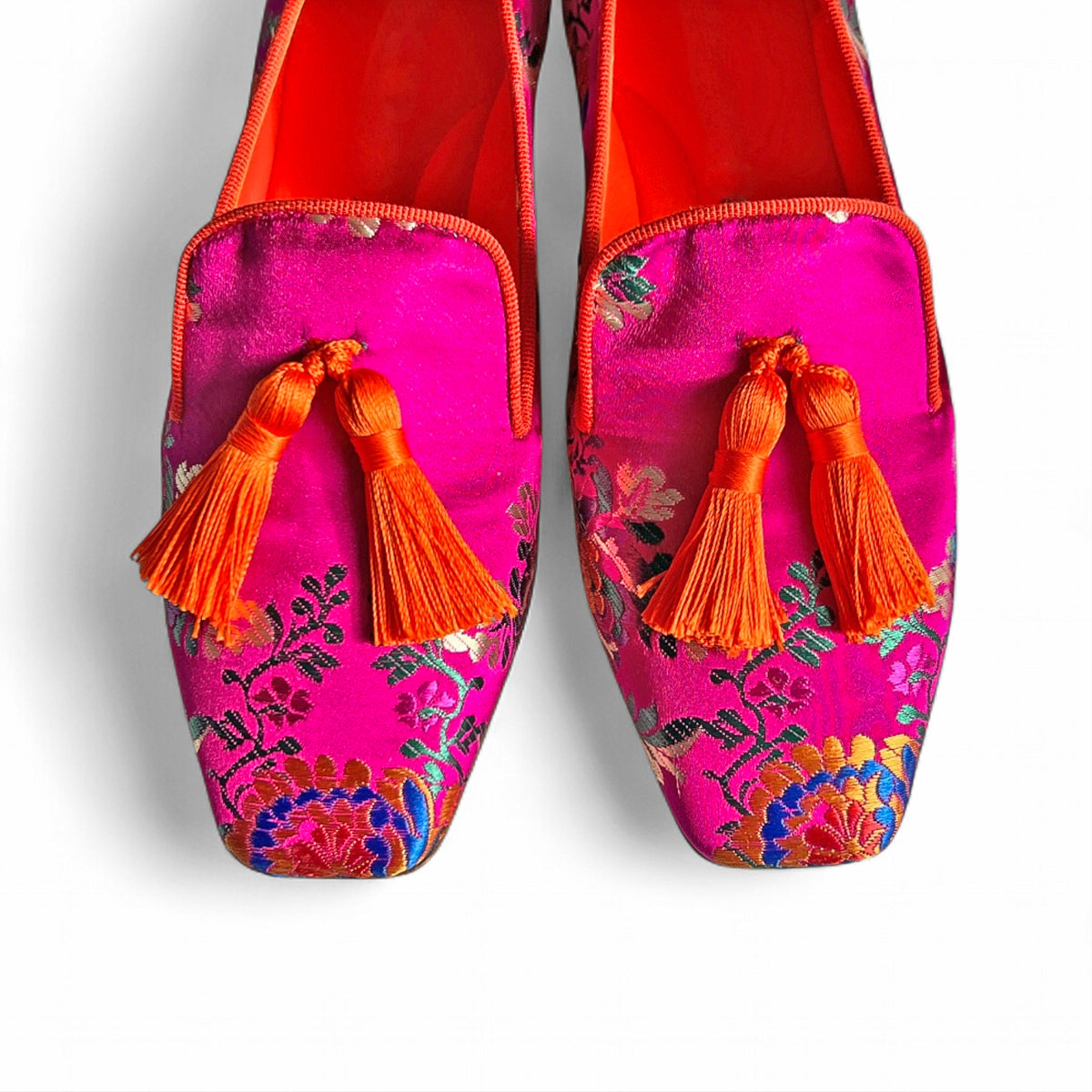 Versailles Loafers - Cerise