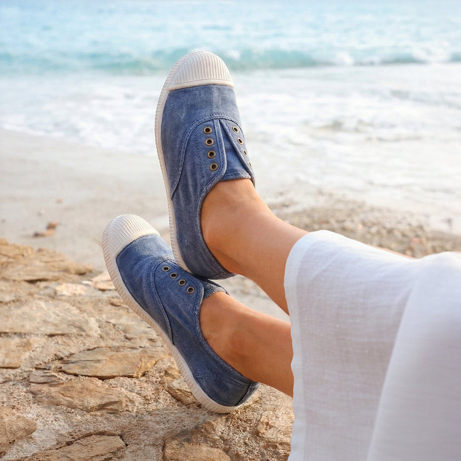 Summer Plimsolls / Ocean