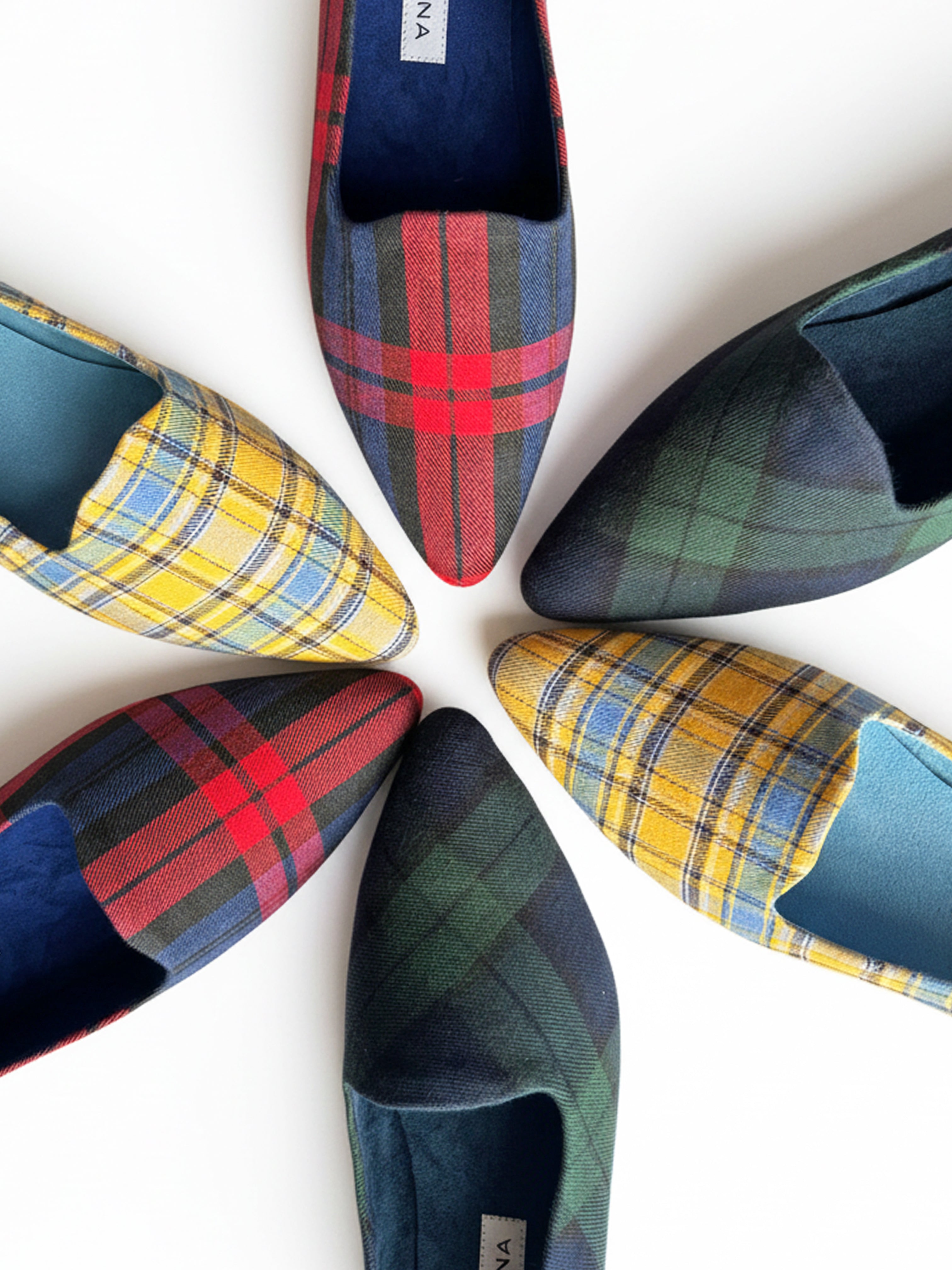Blue & Yellow Isla Flats