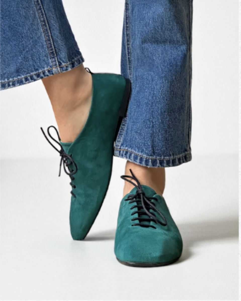 Fun Lace-Ups / Teal
