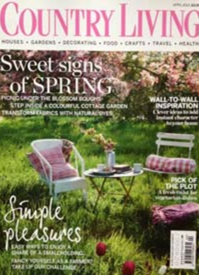 Country Living Magazine - Mandarina Shoes in the media