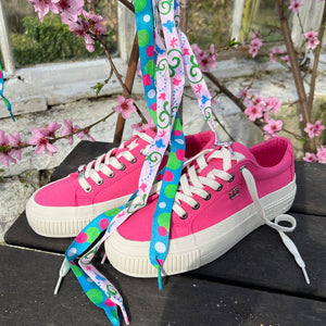 Mandarina’s Fabulous Flatforms: New Canvas Sneakers Have Landed