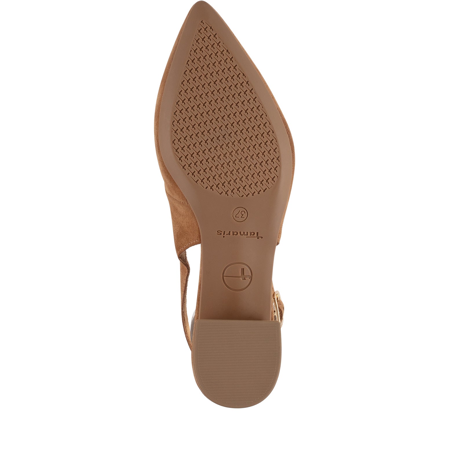 Georgie Slingback Sandals / Nude