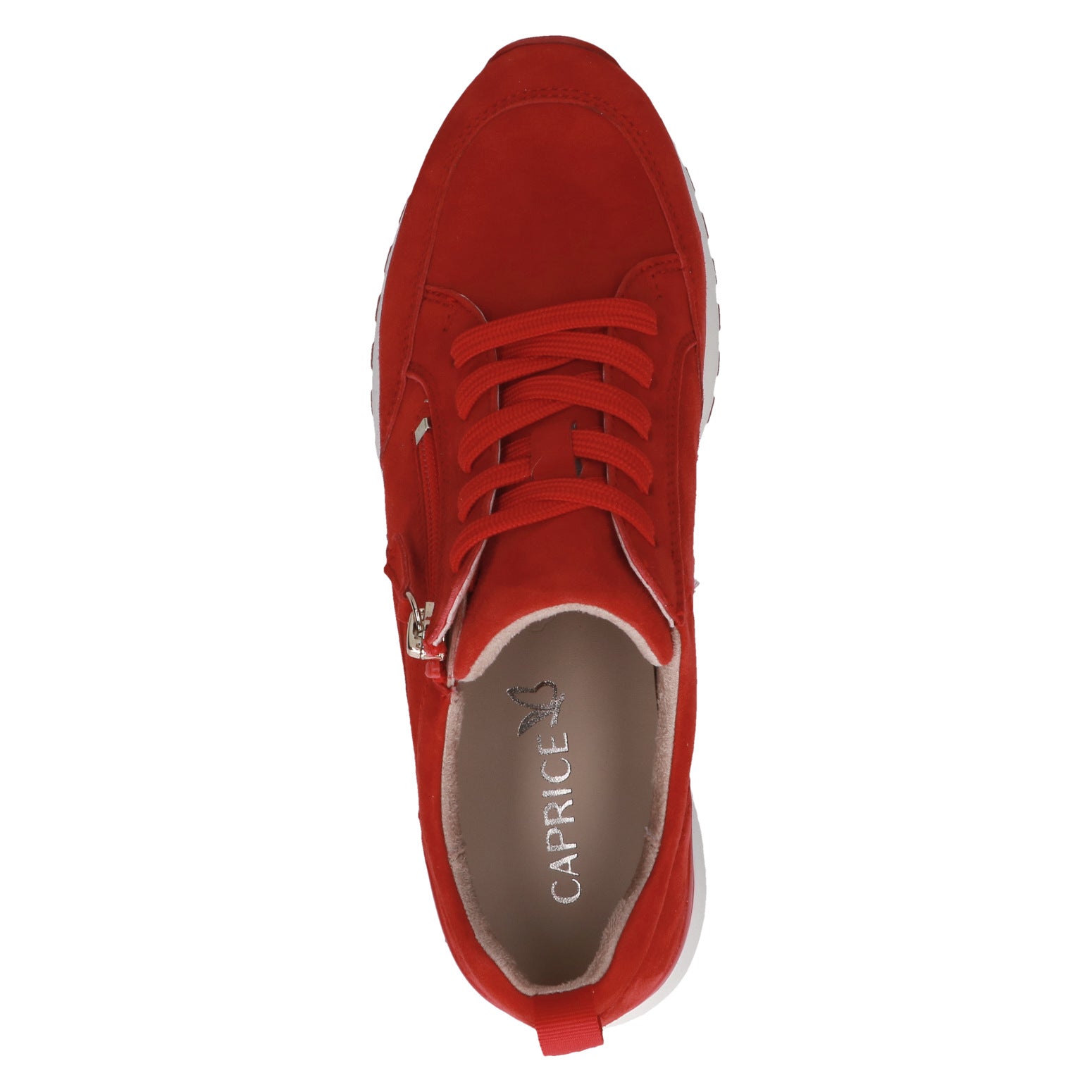 Red Suede Sneakers