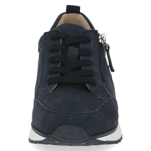 Navy Suede Sneakers