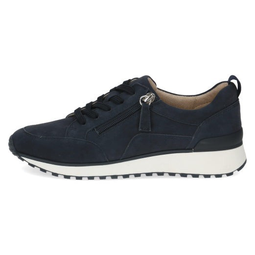 Navy Suede Sneakers