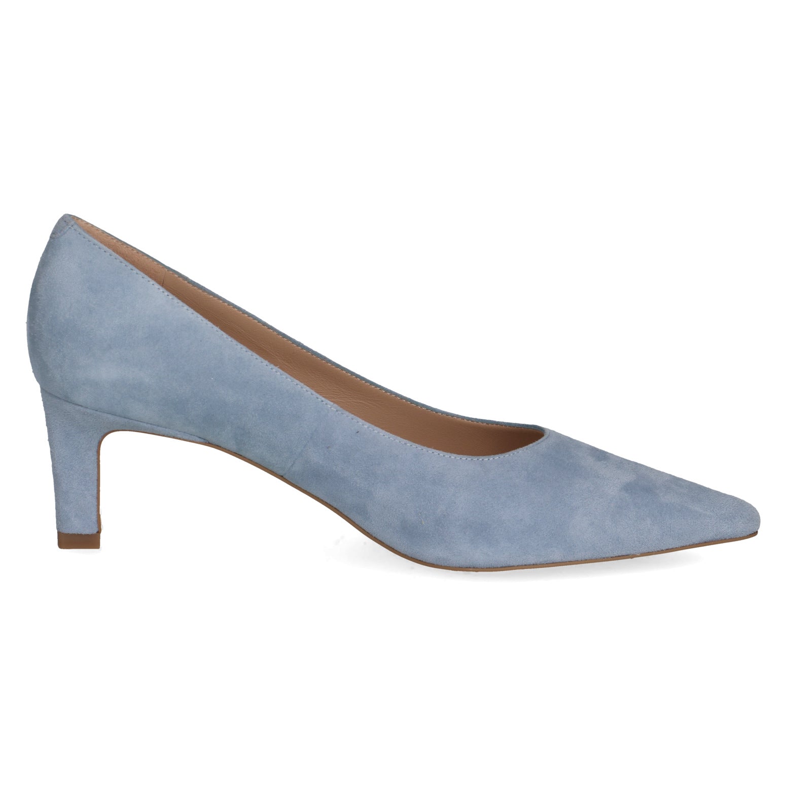 Classic Suede Court Shoes / Sky Blue