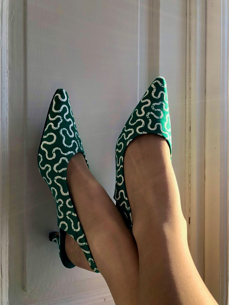 Abstract Kitten Heels (UK5 ONLY)