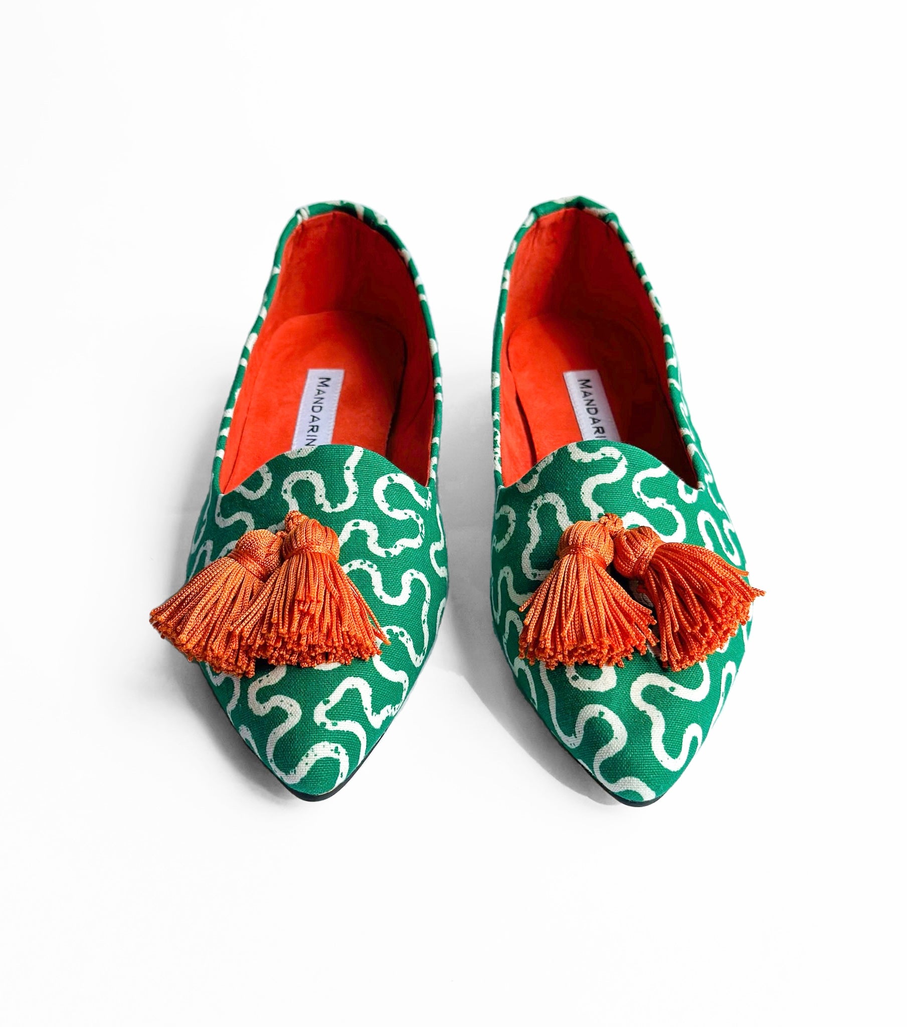 Squiggle Tassel Flats / size UK5