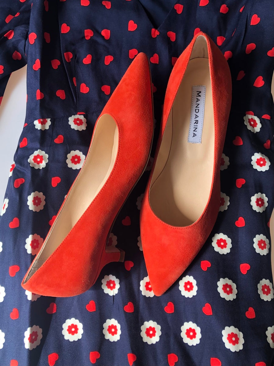 Coral Red Kitten Courts