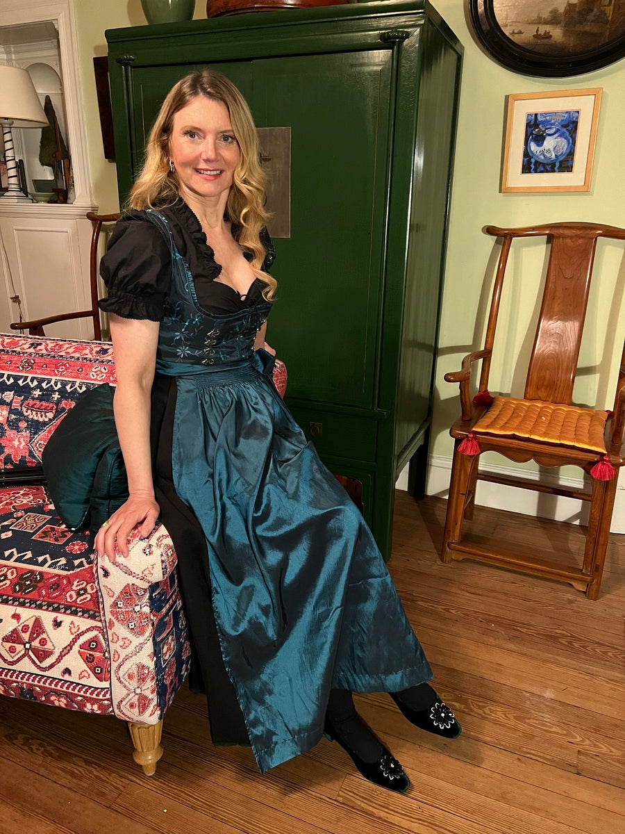 Green Opera Court Shoes 