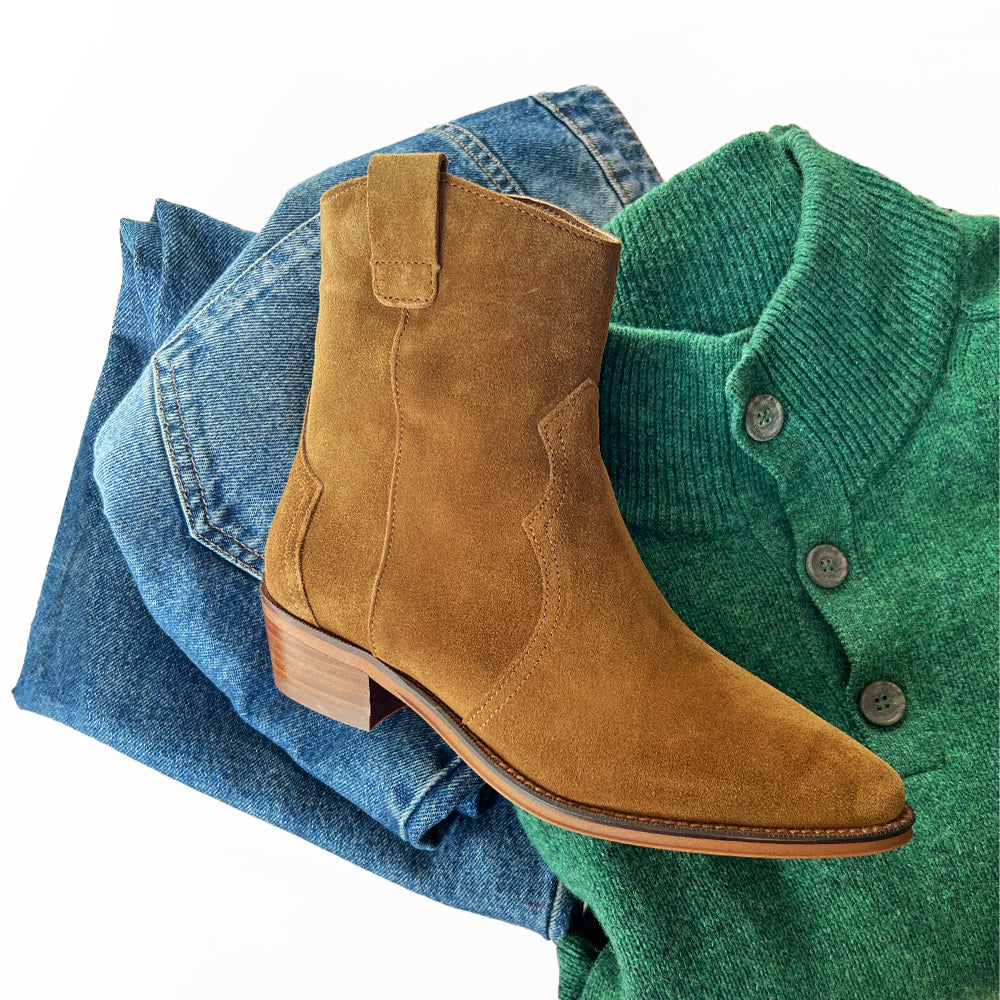 Vaquero Cowboy Boots / Cognac