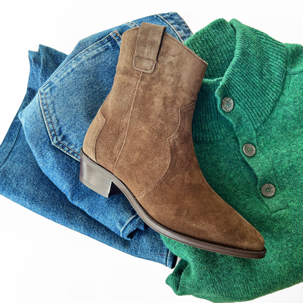 Vaquero Cowboy Boots / Mustang