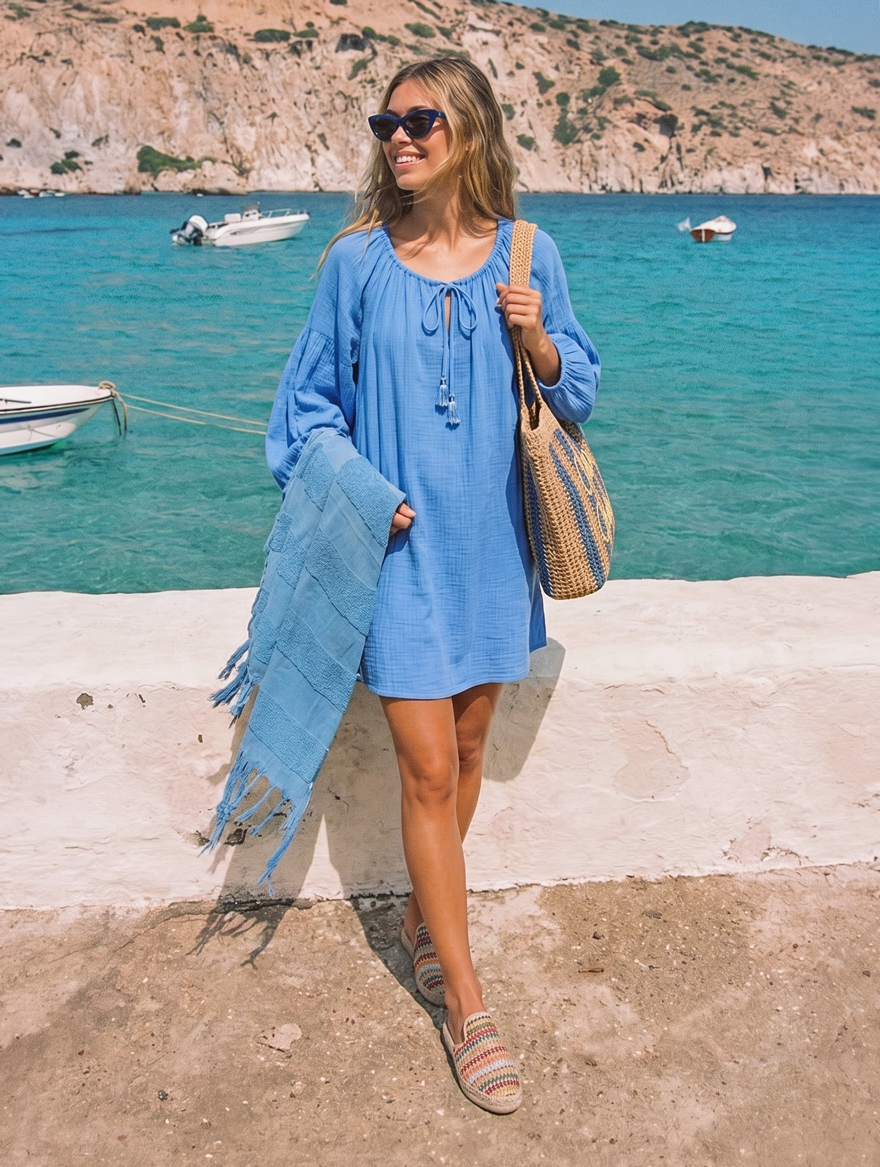 Bright Beach Mules