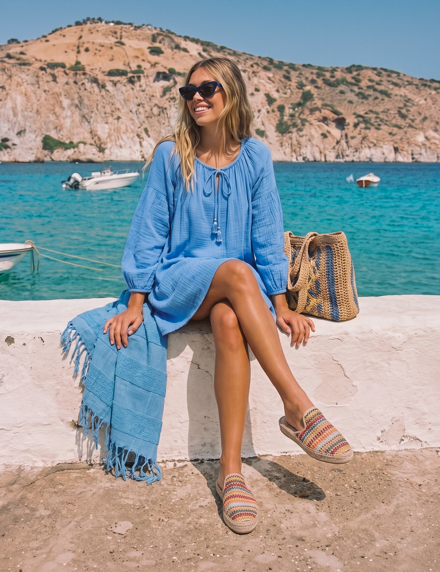 Bright Beach Mules