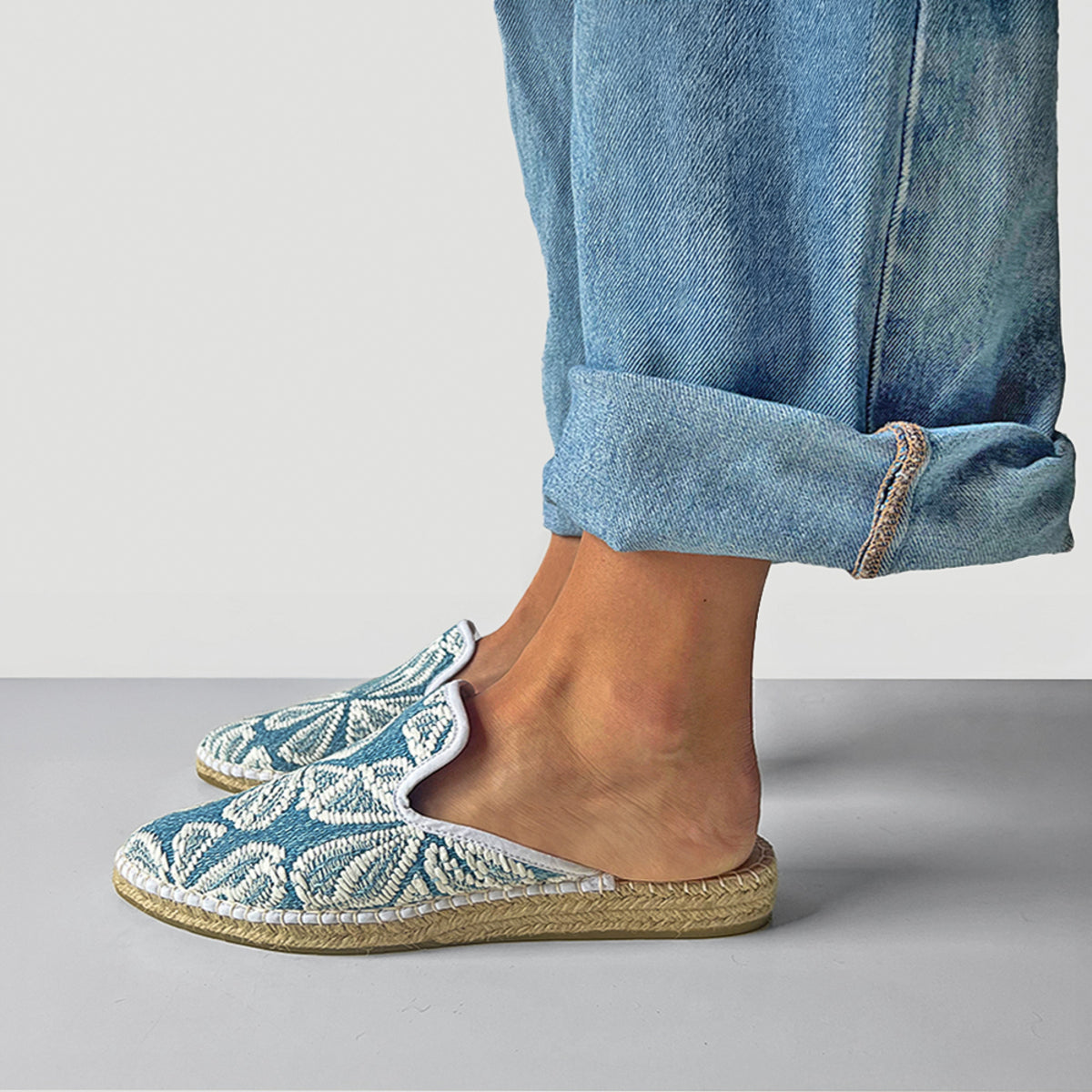 White Lotus Mules 