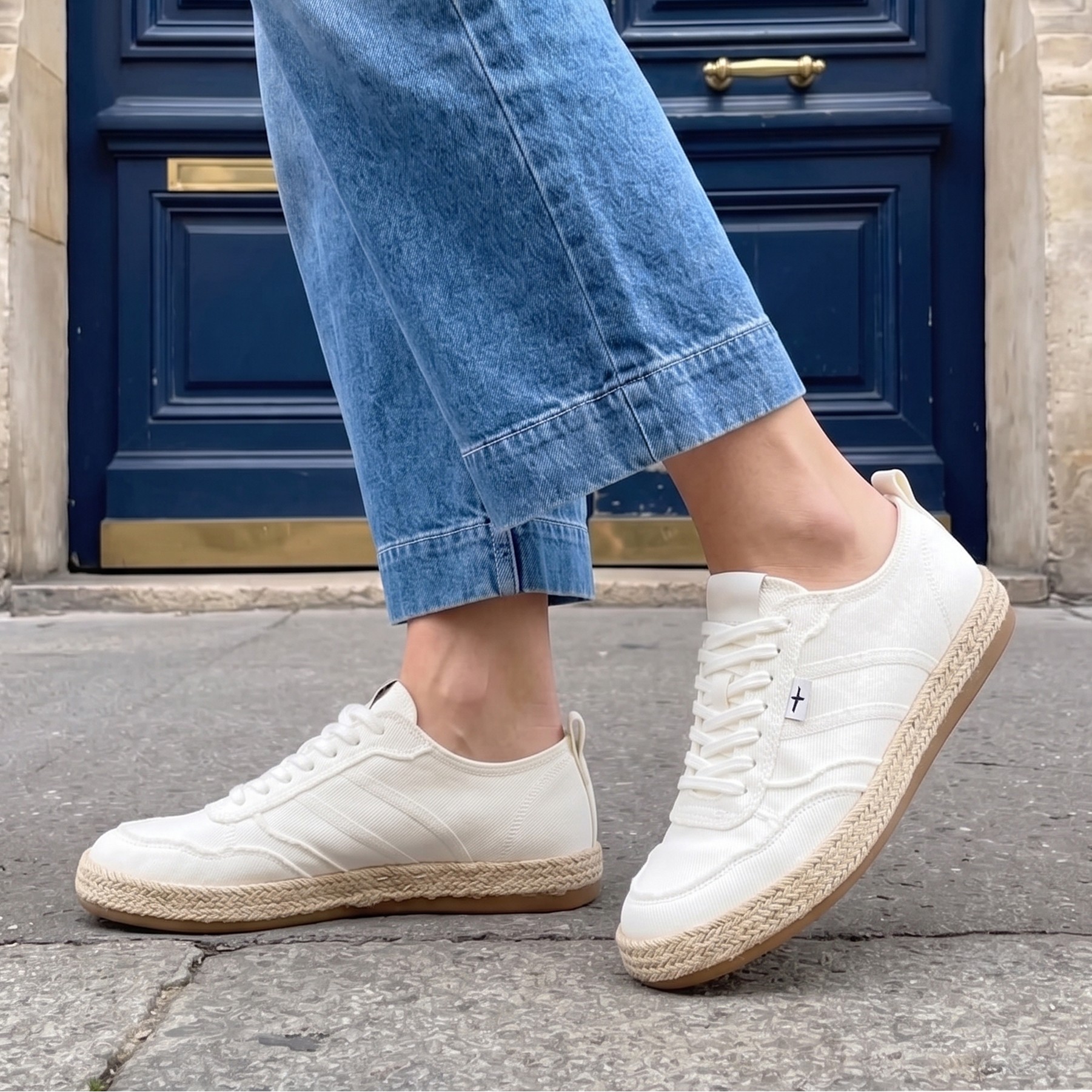 Sunshine Sneakers / Bright White