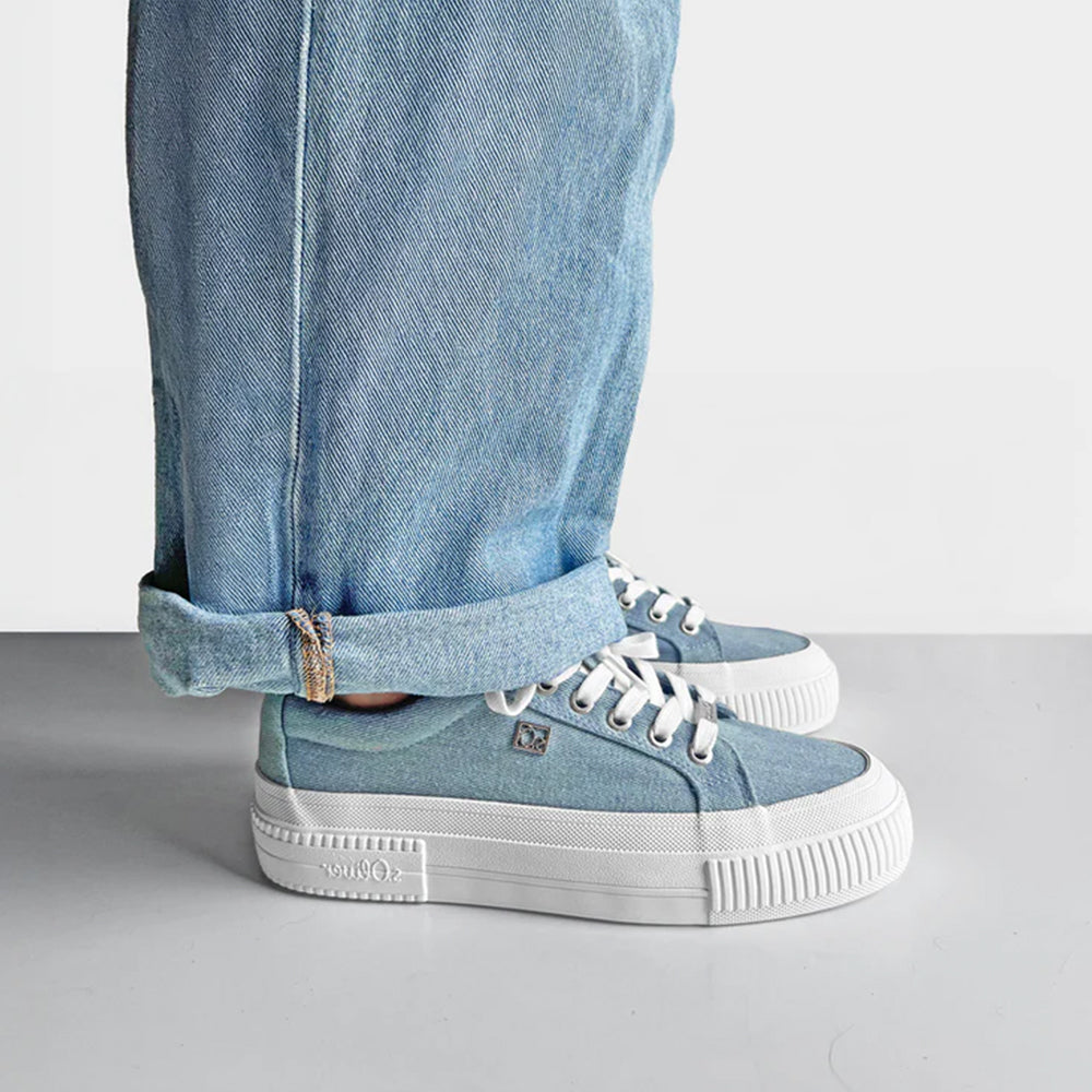 Denim Canvas Sneakers