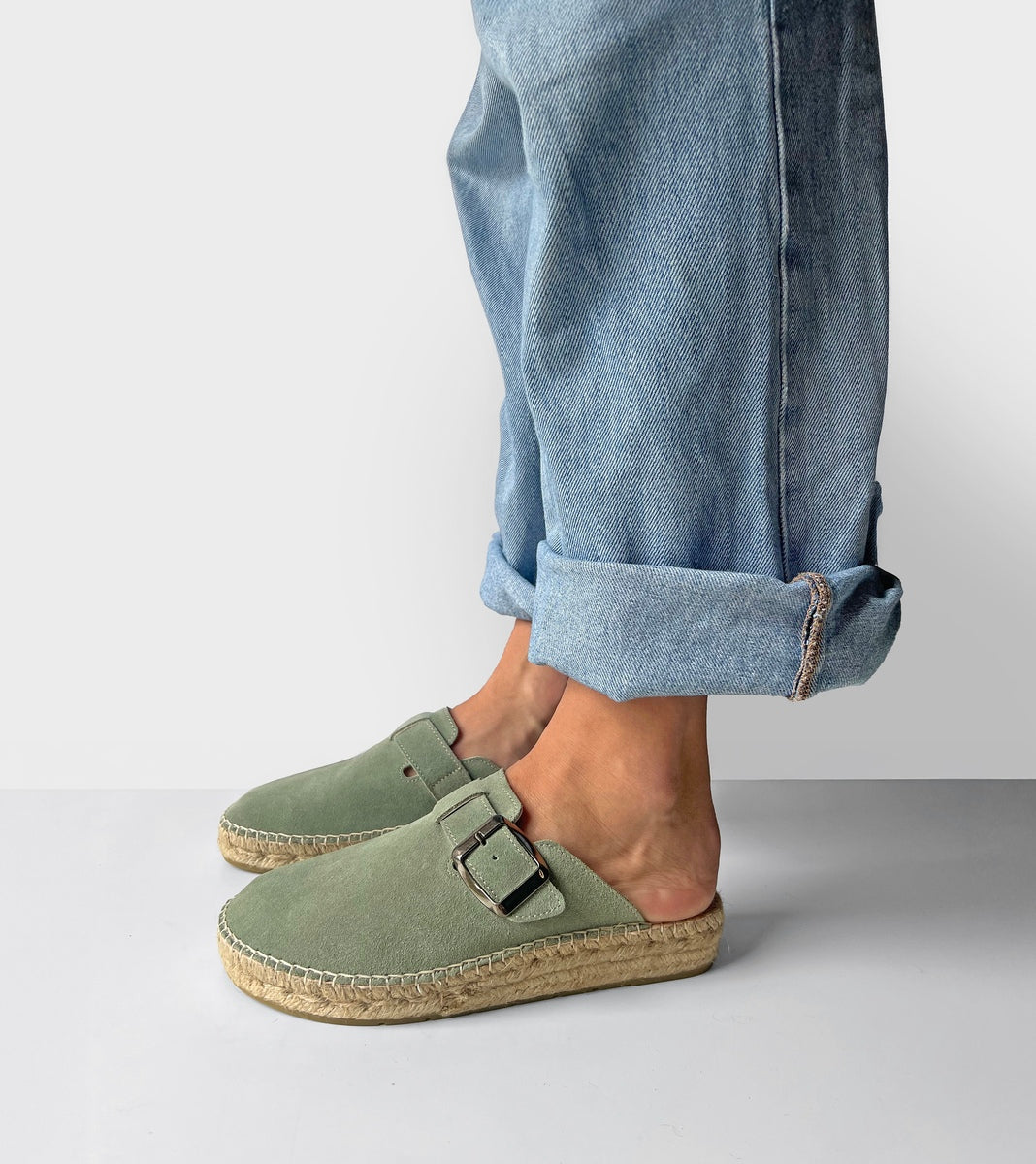 Clog-style Espadrilles