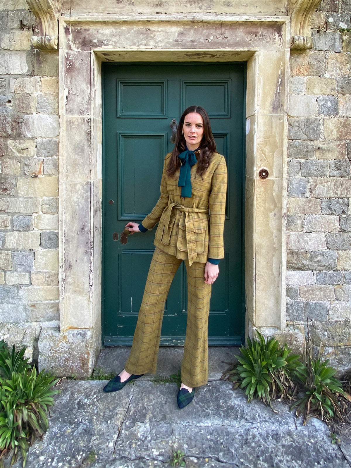 Green & Navy Edinburgh Flats
