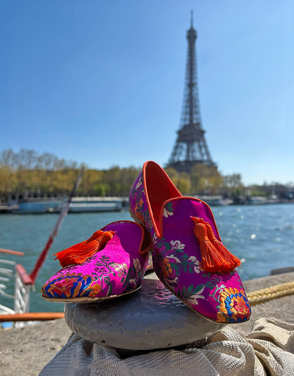 Versailles Loafers - Cerise