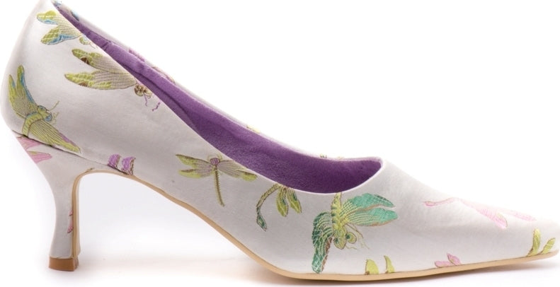 Classic Wedding Court Shoe