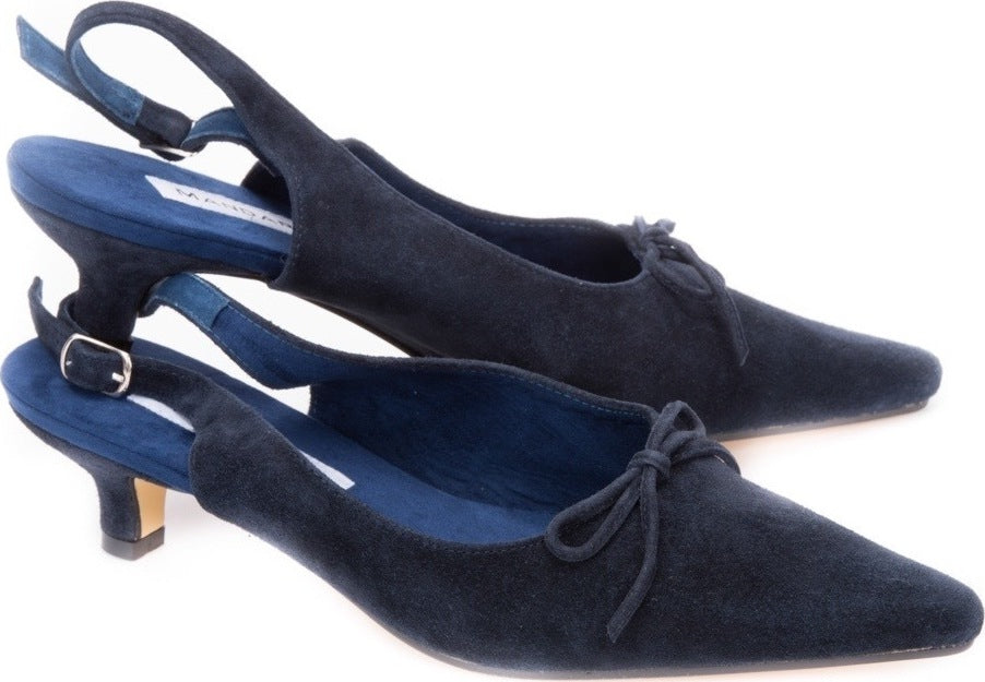 Paris Slingbacks / Navy