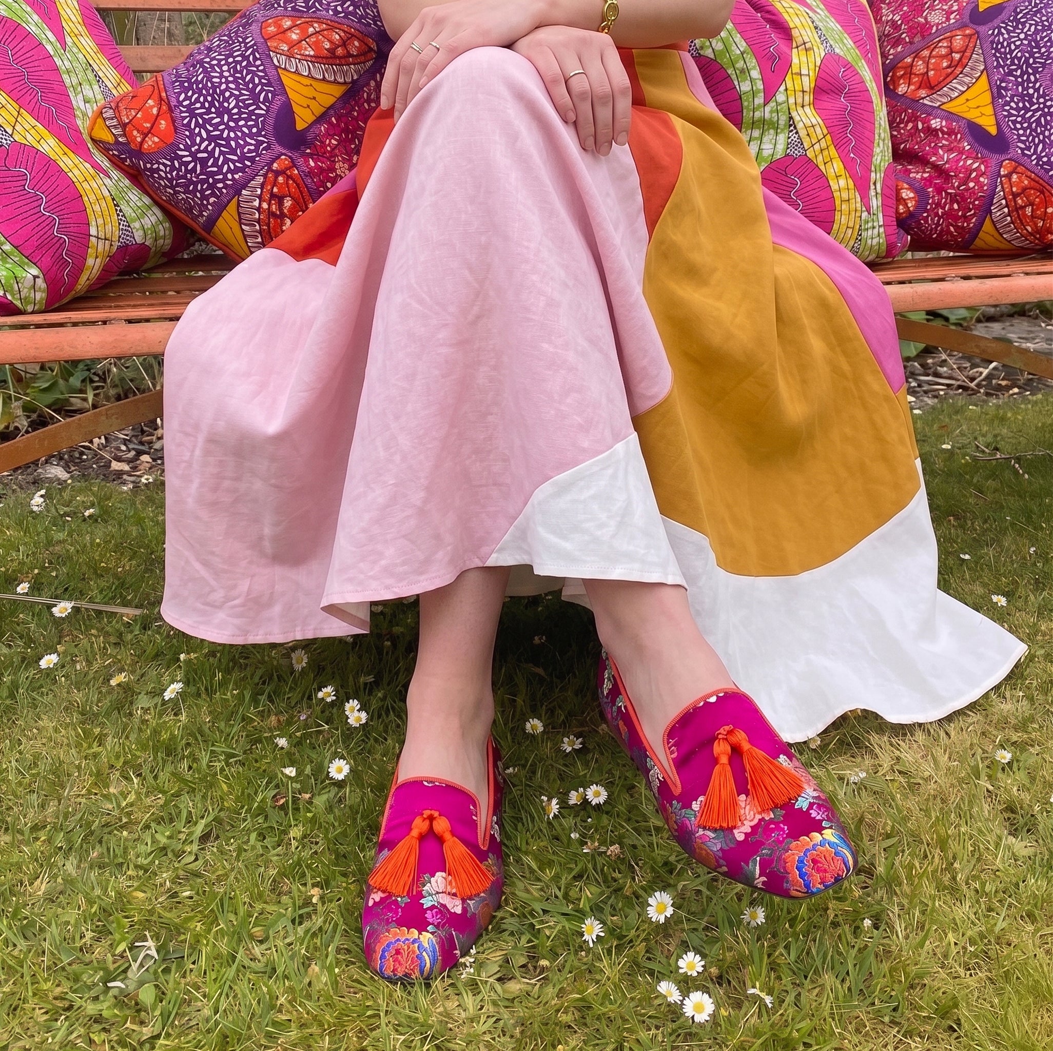 Versailles Loafers - Cerise
