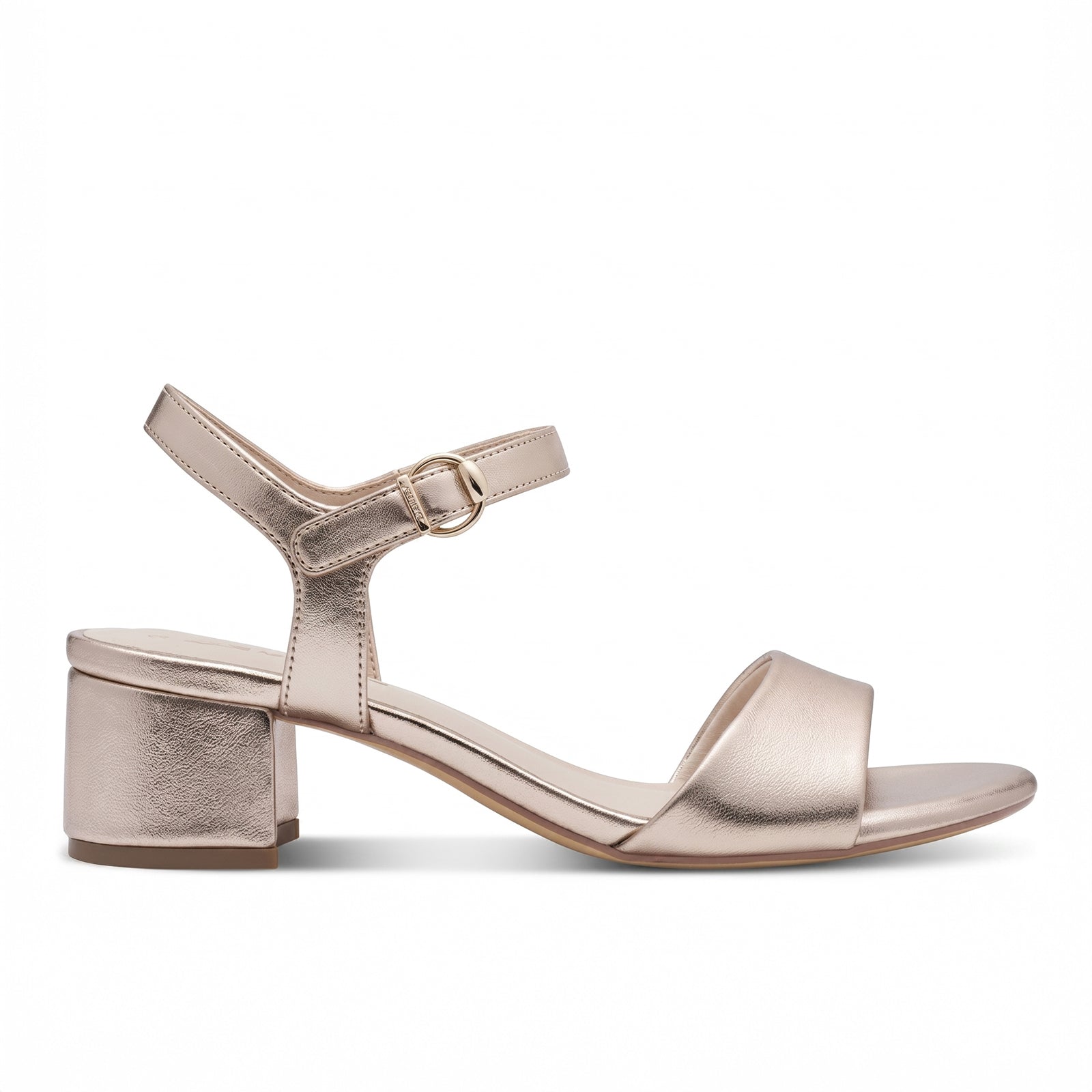 Metallic Strappy Sandals
