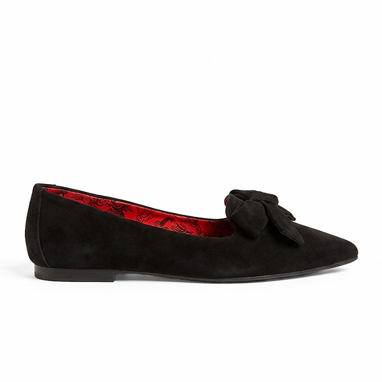 Bella Bow Flats / Black