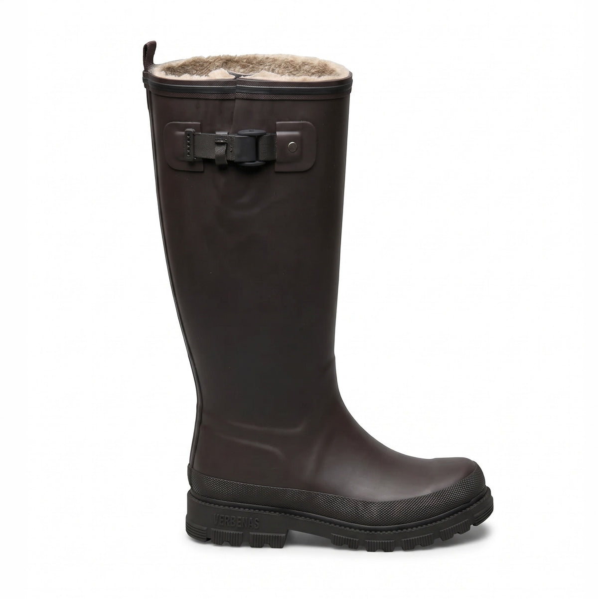 Sherpa Fur Lined Long Welly Boots