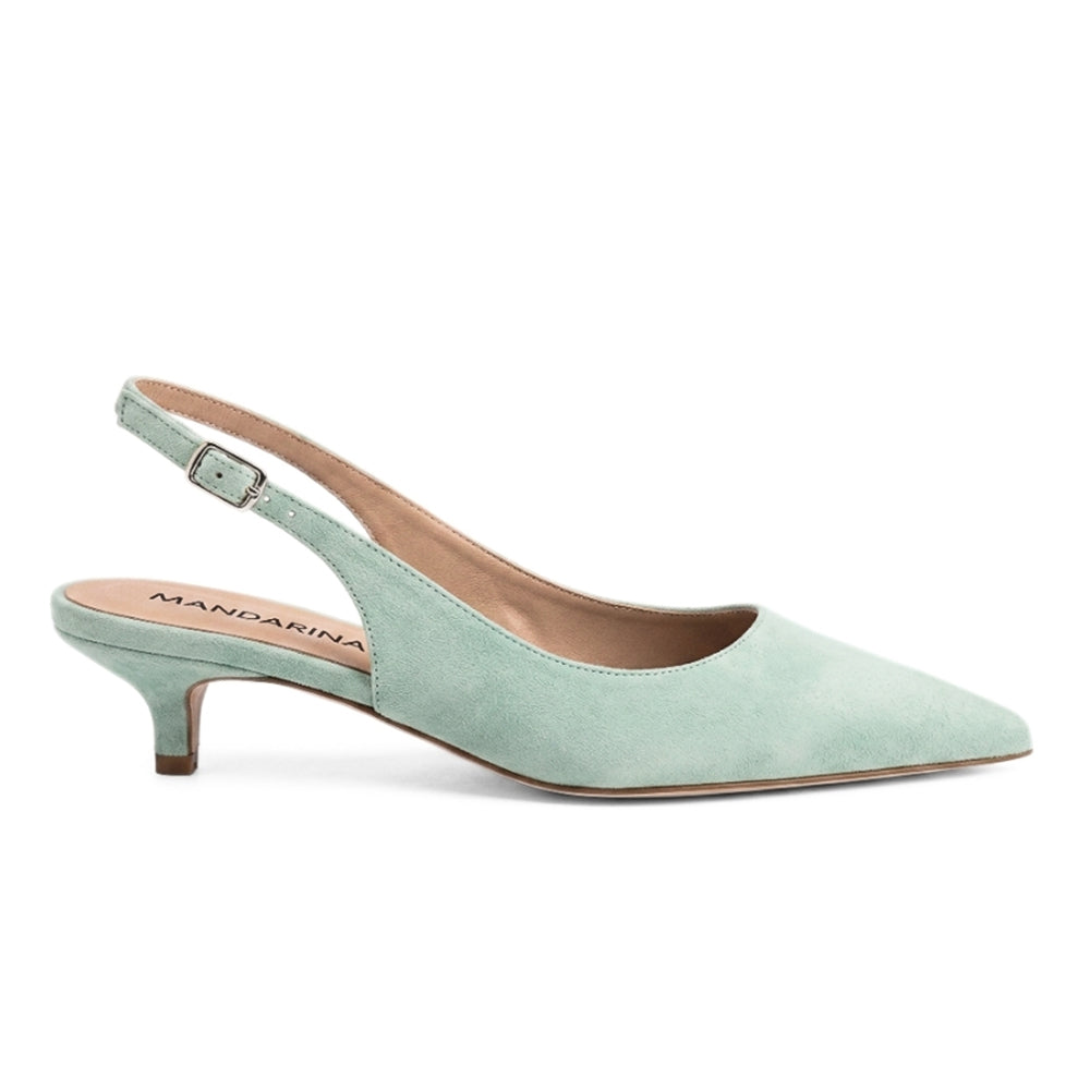 Celadon Slingbacks