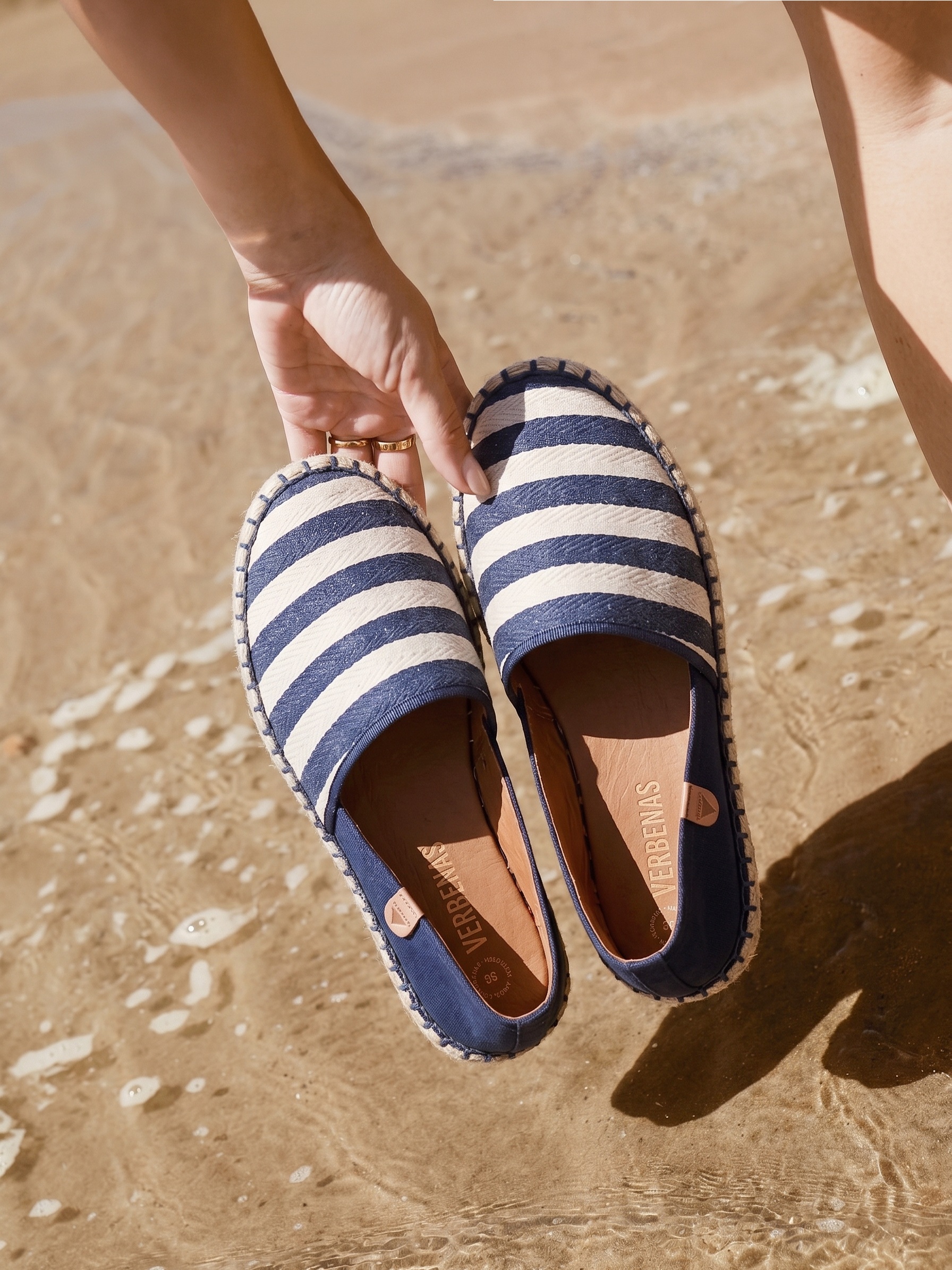 Cruz Sailor Stripe Slip-On Espadrilles
