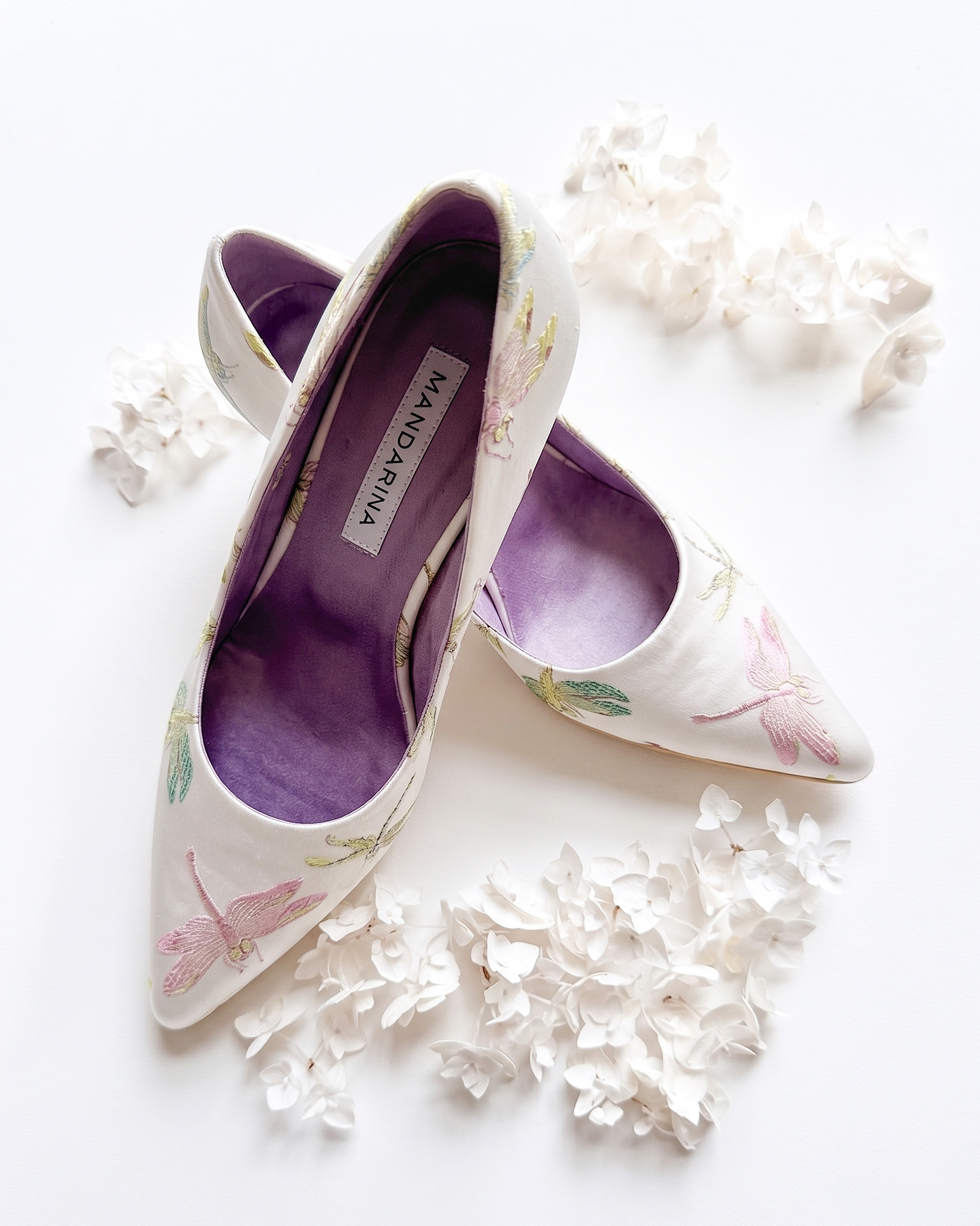 Classic Wedding Court Shoe