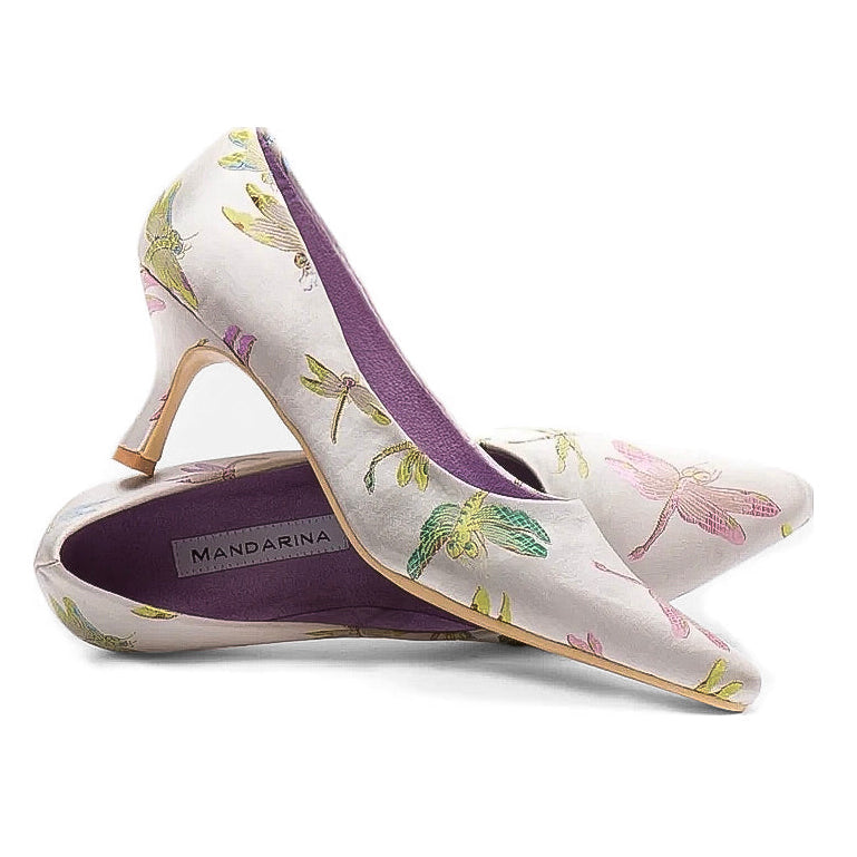 Classic Wedding Court Shoe