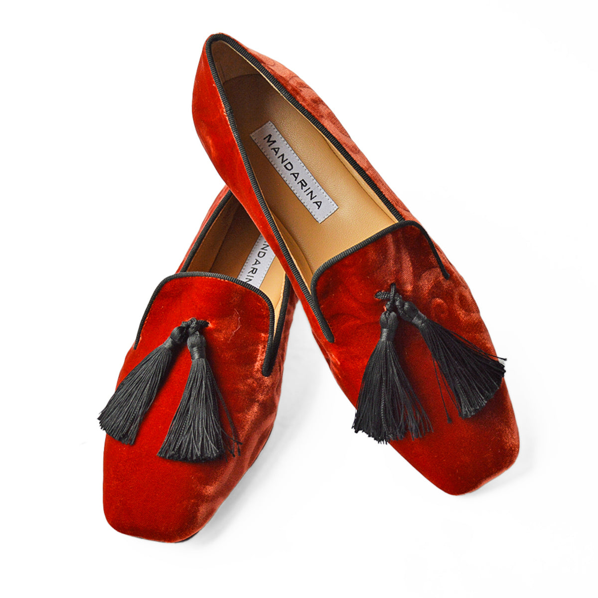 Firenze Burnt-Orange Loafers 