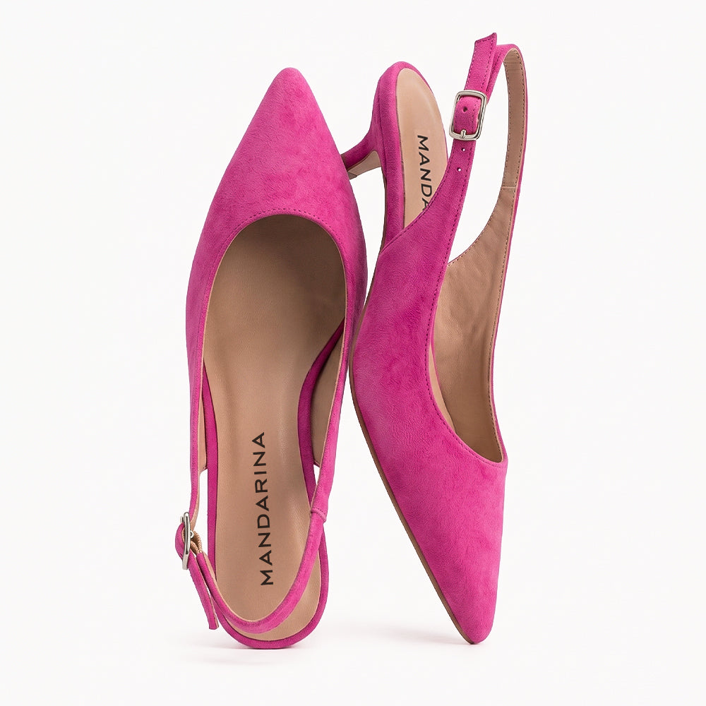 Geranium Slingbacks